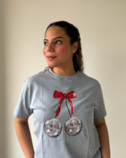 Camiseta estampada Cereza disco coquette - Imagen 2