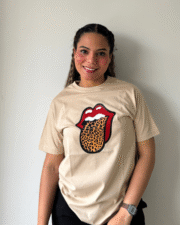 Camiseta estampada Rolling print