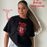 Camiseta estampada Botas Vaqueras
