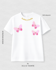 Camiseta Mariposas – Suelta y Confía